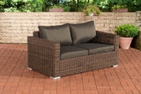 CLP 2er-Sofa Bilbao / Madeira Anthrazit