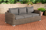 CLP 3er-Sofa Bilbao / Madeira Eisengrau – Produktabbildung 5