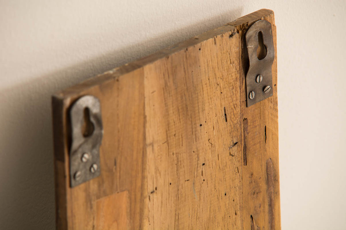 CLP Teakholz Wandgarderobe Inga – Produktabbildung 8