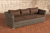 CLP 3er Sofa Mandal Terrabraun