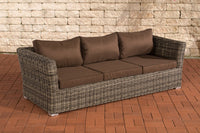CLP 3er Sofa Mandal Terrabraun
