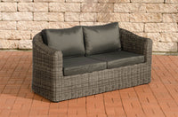 CLP 2er-Sofa Bergen Anthrazit 5mm