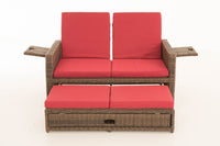 CLP Sofa Ancona Rubinrot 5mm – Produktabbildung 3