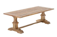 CLP Rustique TEAK Esstisch 200*100*78 geölt