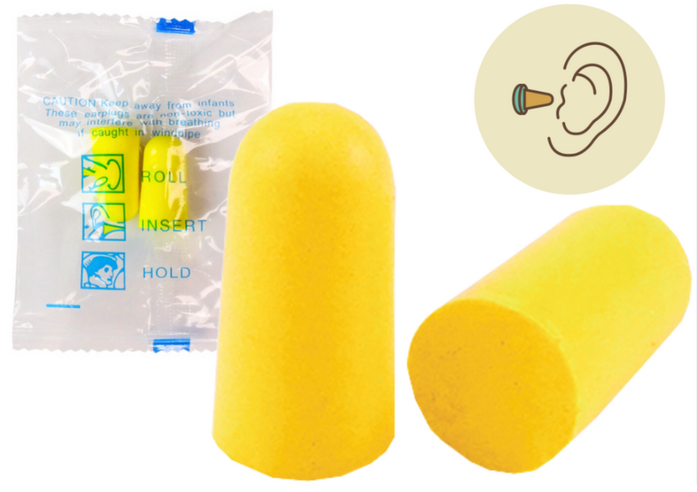 Sound-insulating earplugs 24.5 mm 13 mm (2)