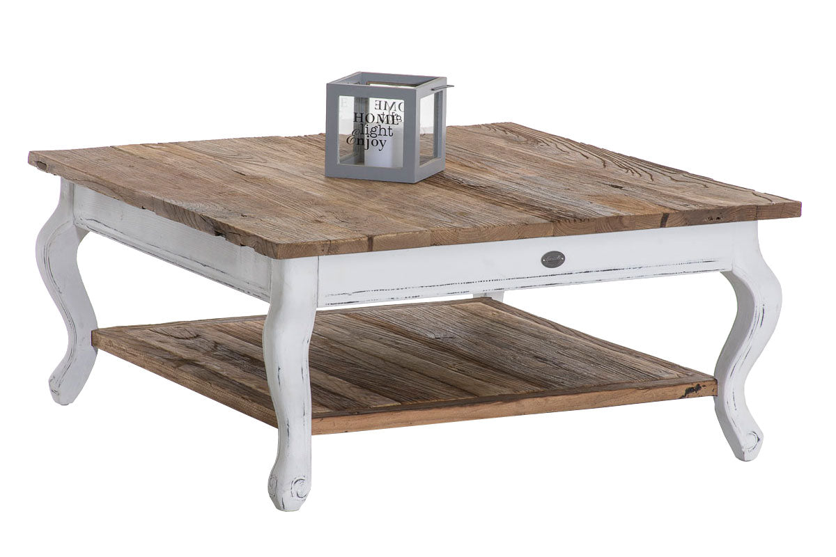 CLP Couchtisch Eneas 90x90 weiß