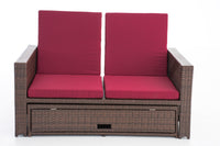 CLP Sofa Ancona Rubinrot – Produktabbildung 4