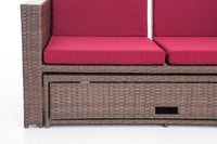 CLP Sofa Ancona Rubinrot – Produktabbildung 10