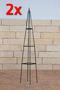 CLP 2er Set Rosensäule Pyramide