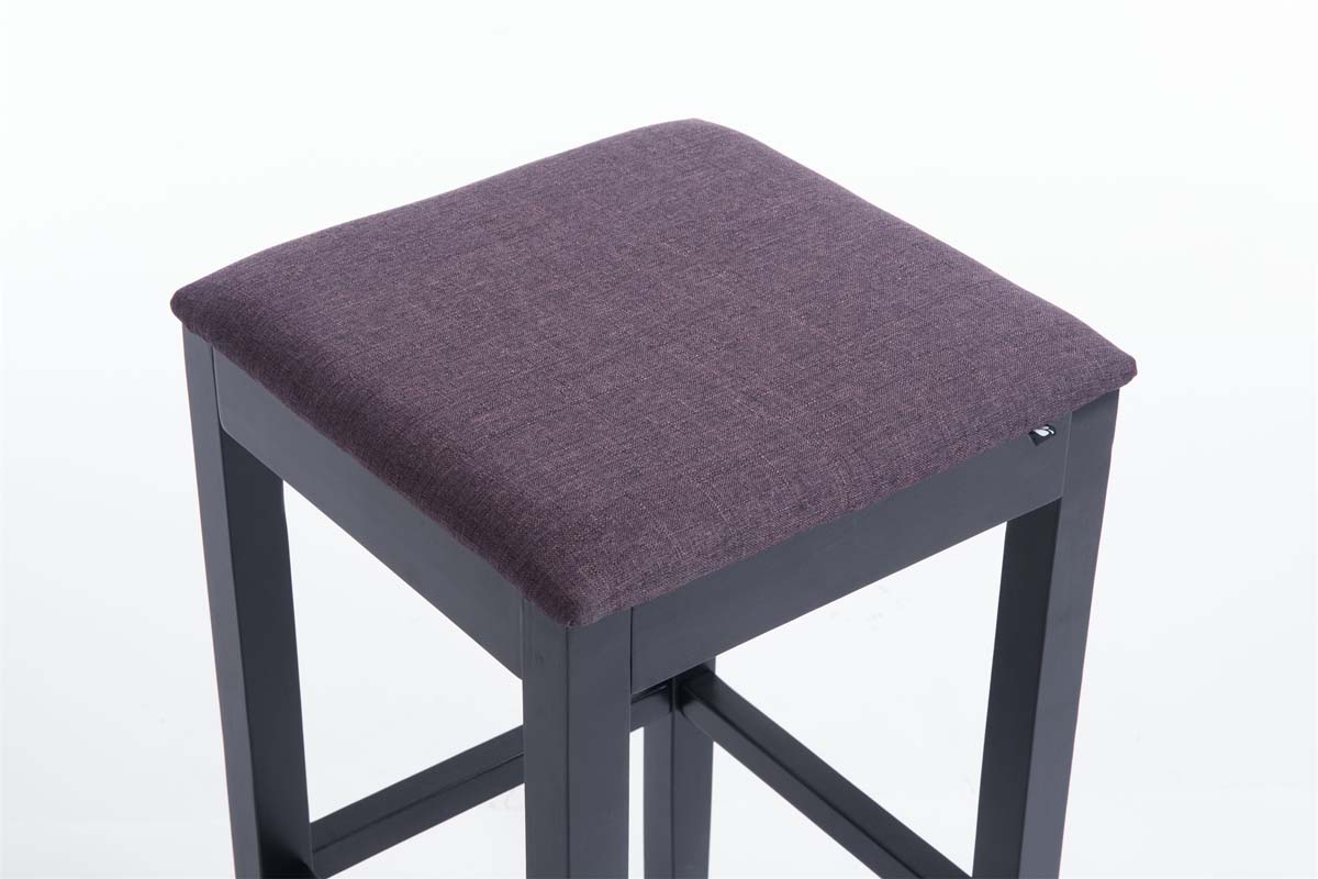 Barhocker Rocket Stoff Schwarz
