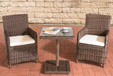 CLP Sitzgruppe Palermo 5mm Cremeweiß