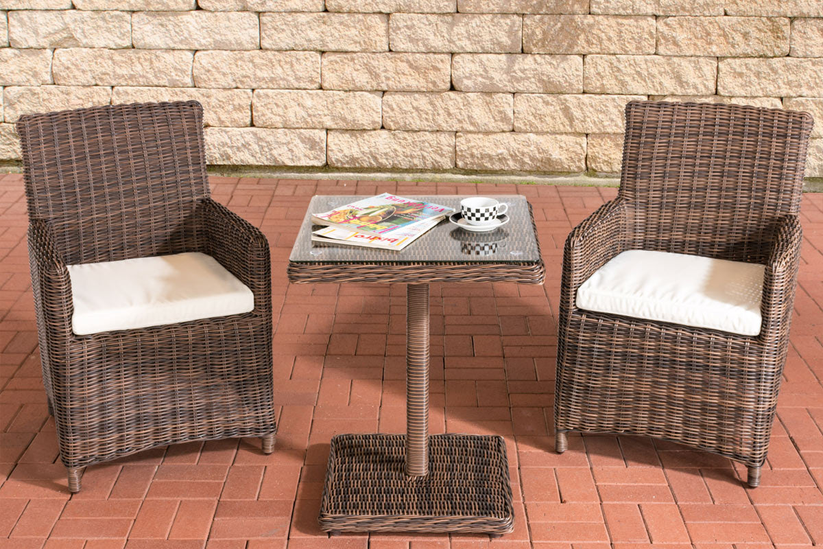 CLP Sitzgruppe Palermo 5mm Cremeweiß