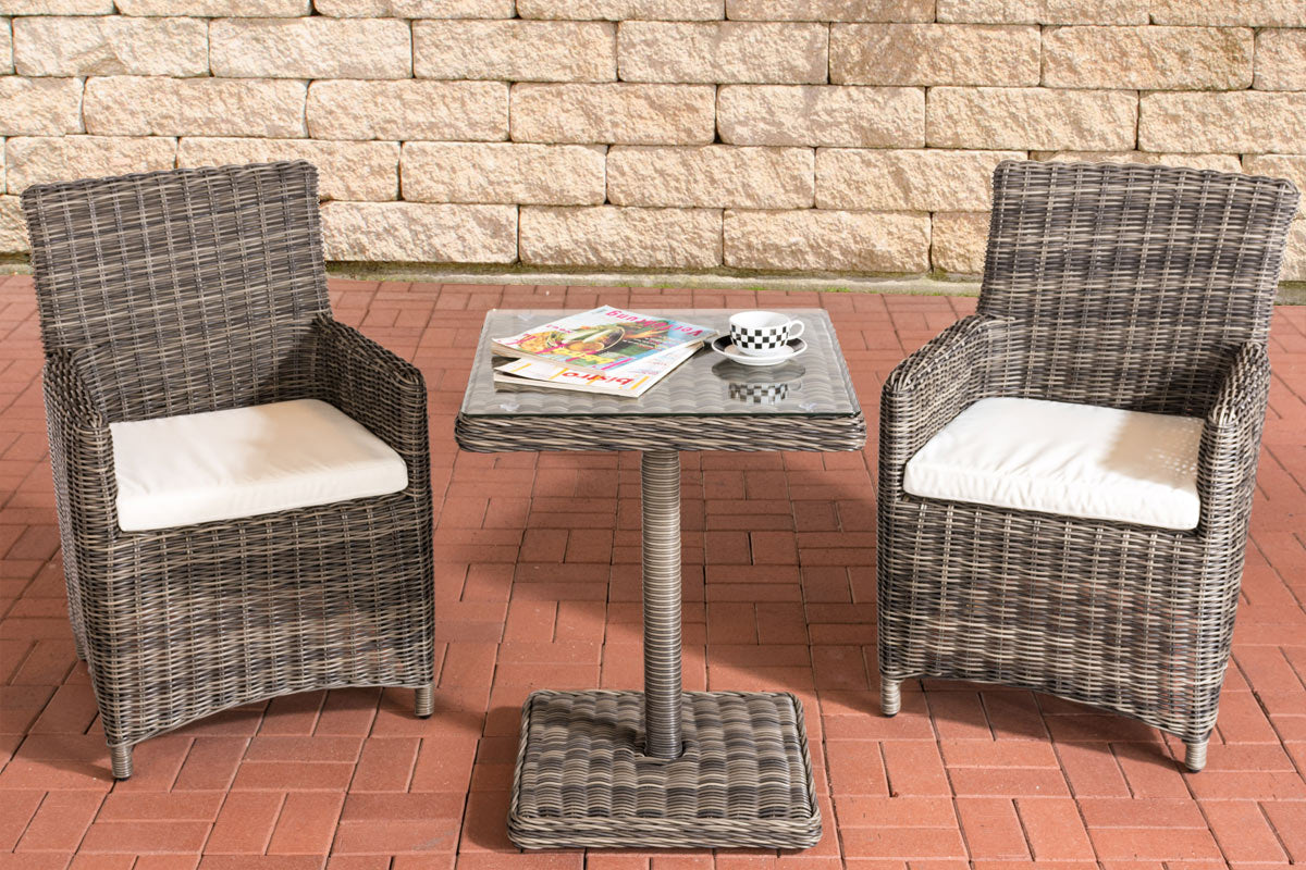 CLP Sitzgruppe Palermo 5mm Cremeweiß – Produktabbildung 6