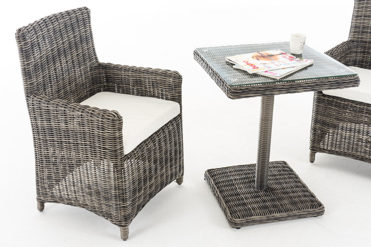 CLP Sitzgruppe Palermo 5mm Cremeweiß – Produktabbildung 7