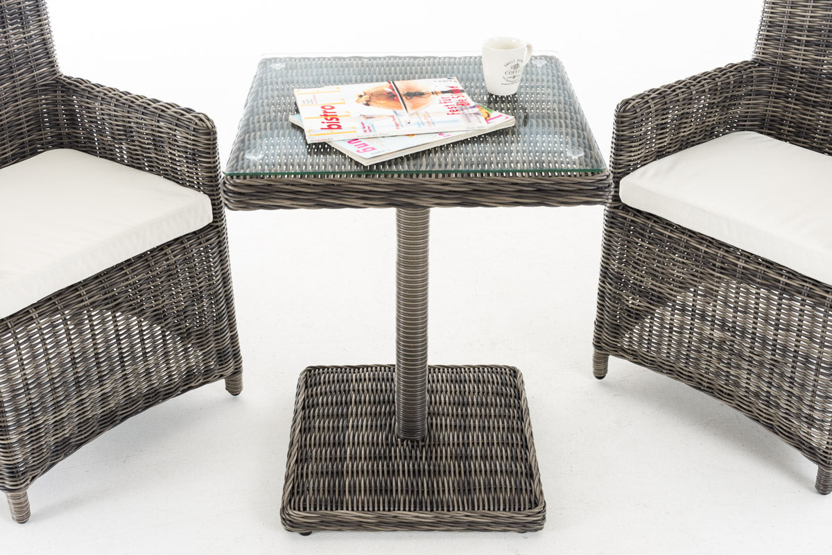 CLP Sitzgruppe Palermo 5mm Cremeweiß – Produktabbildung 8