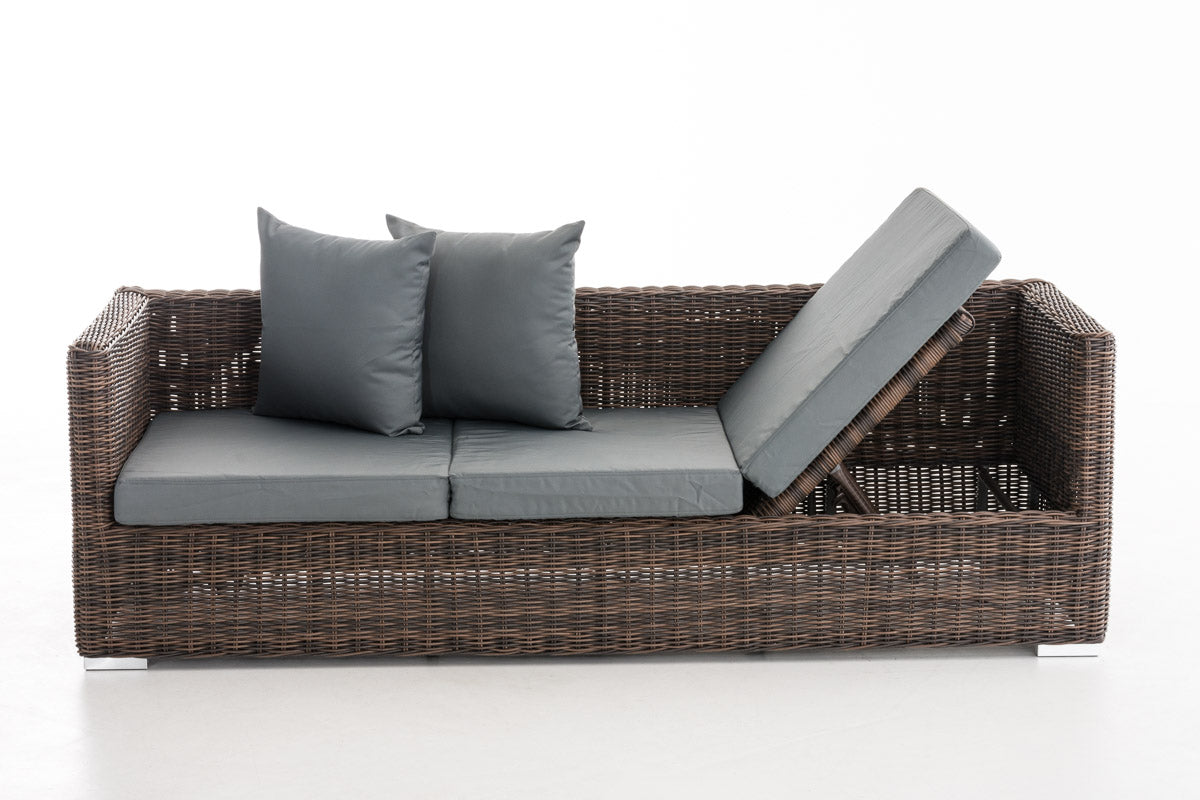 CLP Lounge-Sofa Solano 5mm Eisengrau – Produktabbildung 2