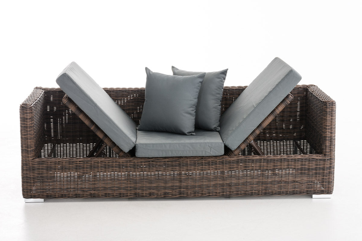 CLP Lounge-Sofa Solano 5mm Eisengrau – Produktabbildung 3
