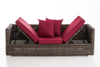 CLP Lounge-Sofa Solano 5mm Rubinrot – Produktabbildung 3