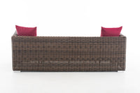 CLP Lounge-Sofa Solano 5mm Rubinrot – Produktabbildung 4