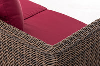 CLP Lounge-Sofa Solano 5mm Rubinrot – Produktabbildung 6