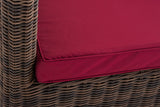 CLP Lounge-Sofa Solano 5mm Rubinrot – Produktabbildung 8