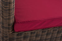 CLP Lounge-Sofa Solano 5mm Rubinrot – Produktabbildung 8