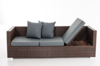 CLP Lounge-Sofa Solano eisengrau – Produktabbildung 10