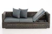 CLP Lounge-Sofa Solano 5mm Eisengrau – Produktabbildung 10