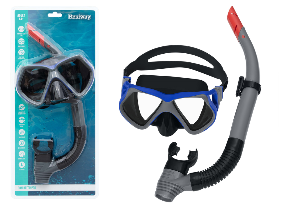 Bestway 24069 Black Mask Snorkel Dive Set
