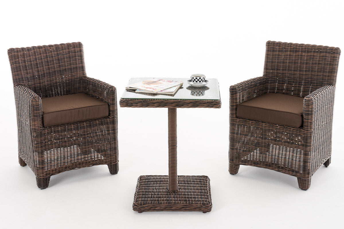CLP Sitzgruppe Caruso Terrabraun – Produktabbildung 2