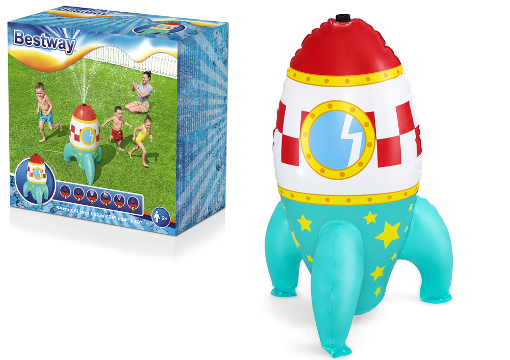 Inflatable Rocket Sprinkler 64 x 61 x 102 cm Bestway 52572