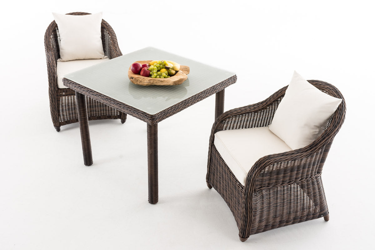 CLP Sitzgruppe San Juan M90 Cremeweiß – Produktabbildung 2