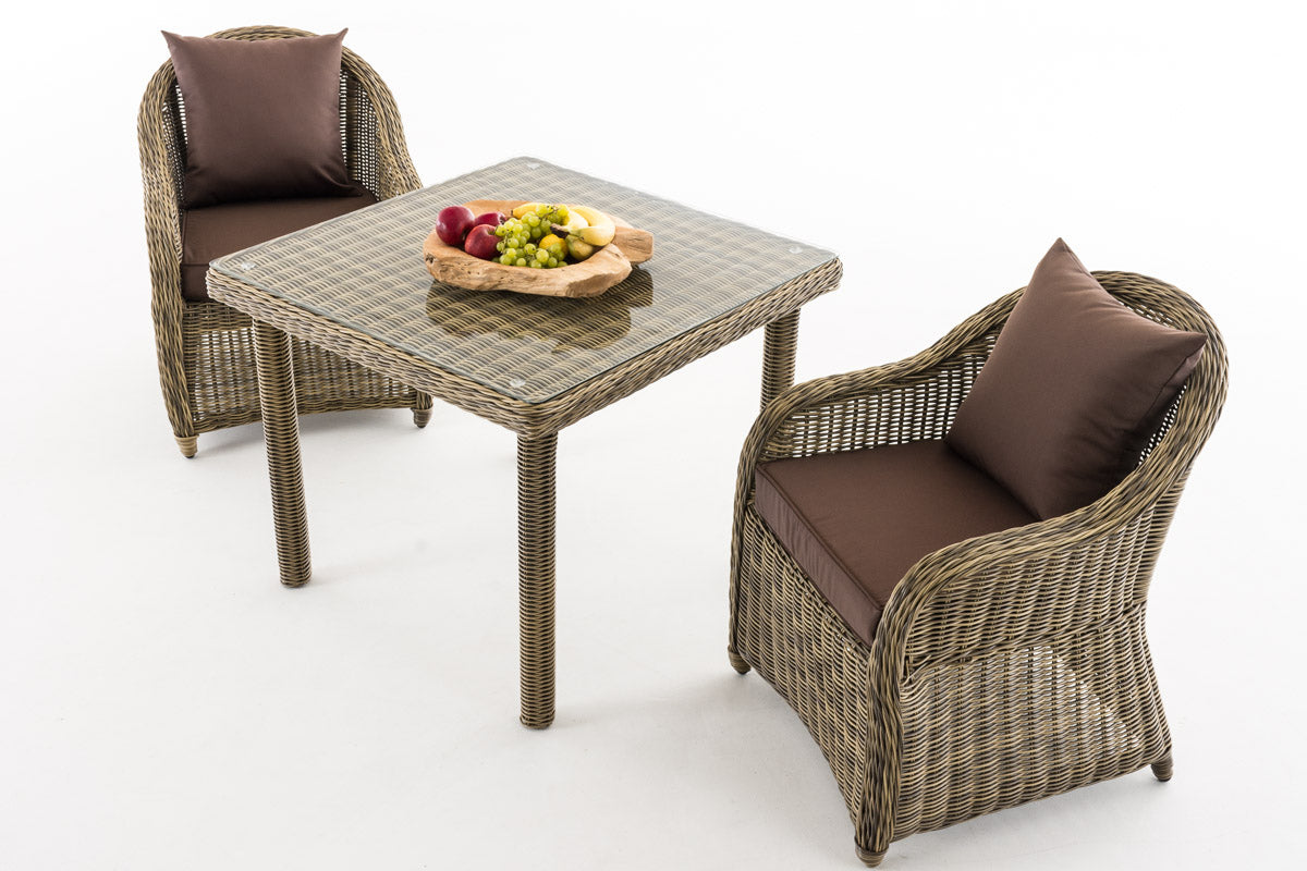 CLP Sitzgruppe San Juan K100 Terrabraun – Produktabbildung 6