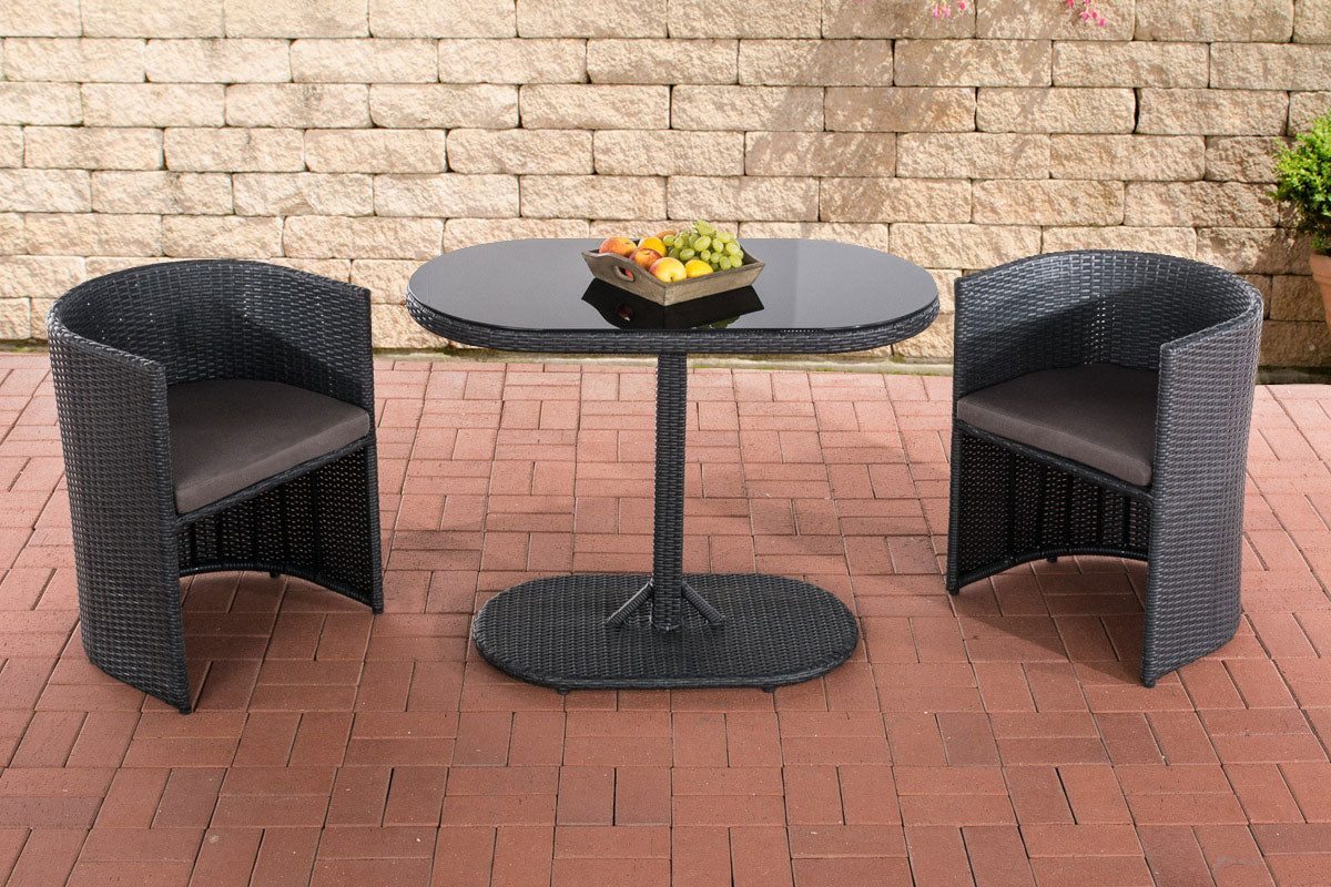 CLP Rattan Balkon Sitzgruppe Alena