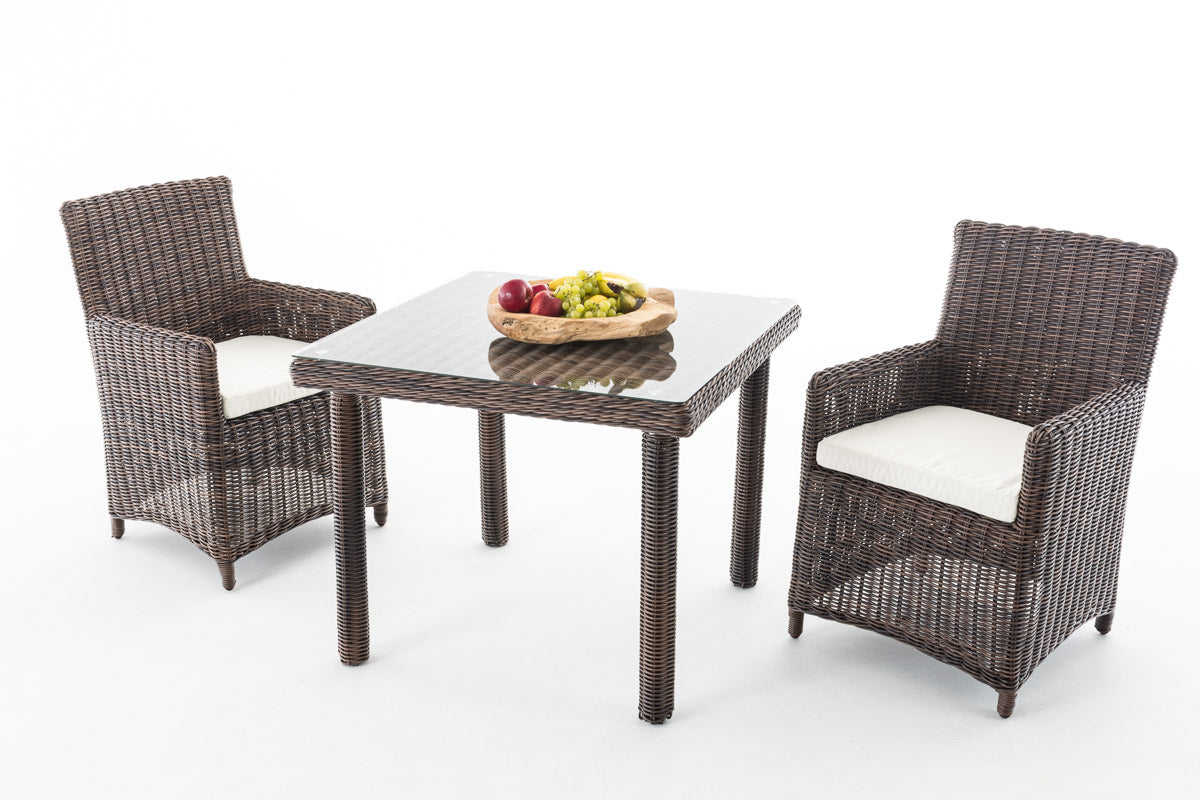 CLP Sitzgruppe Dorado K90 Cremeweiß – Produktabbildung 2