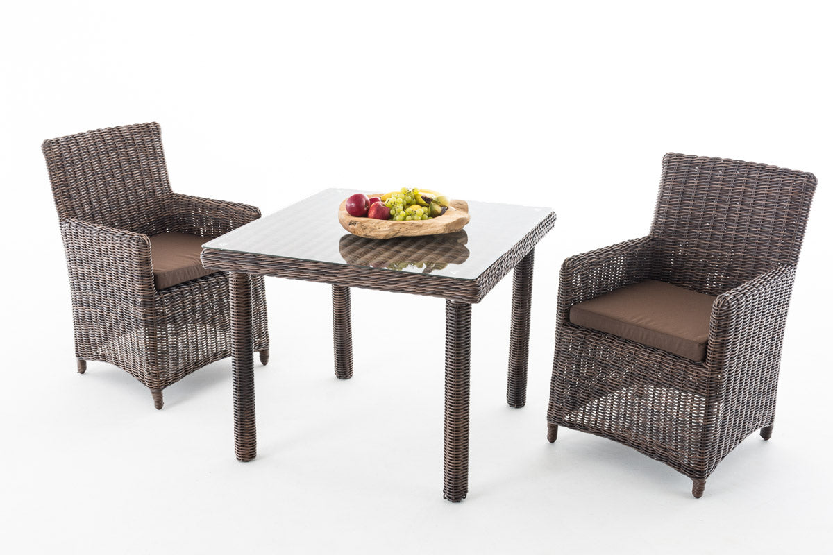 CLP Sitzgruppe Dorado K80 Terrabraun – Produktabbildung 2
