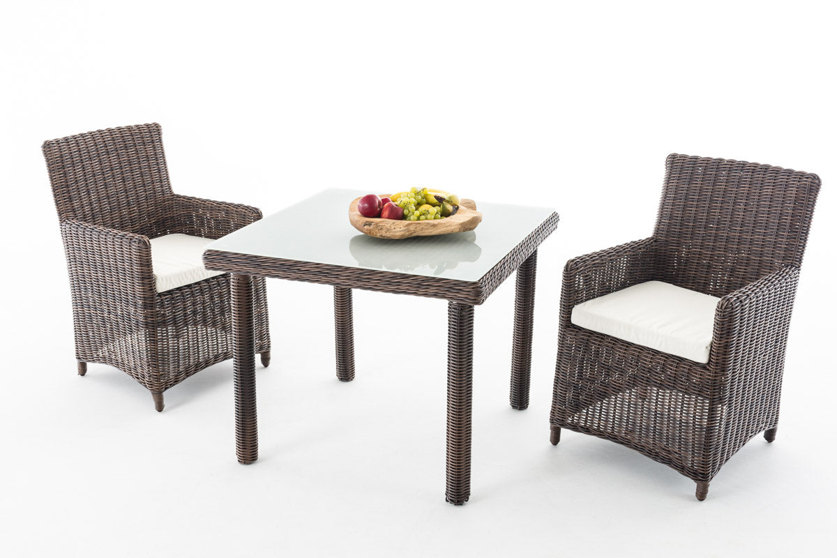 CLP Sitzgruppe Dorado M80 Cremeweiß – Produktabbildung 2