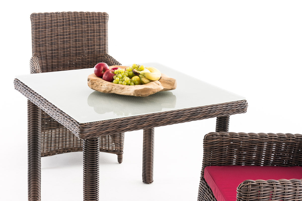 CLP Sitzgruppe Dorado M80 Rubinrot – Produktabbildung 3