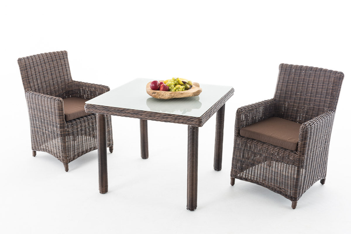 CLP Sitzgruppe Dorado M80 Terrabraun – Produktabbildung 2