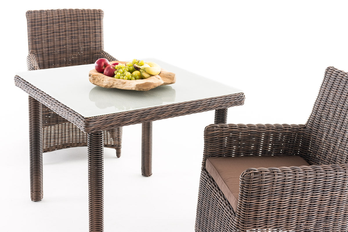 CLP Sitzgruppe Dorado M80 Terrabraun – Produktabbildung 3