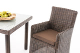 CLP Sitzgruppe Dorado M80 Terrabraun – Produktabbildung 4