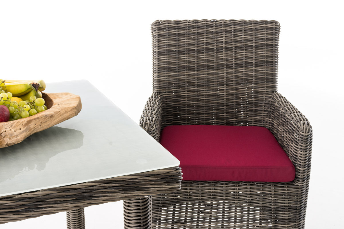 CLP Sitzgruppe Dorado M80 Rubinrot – Produktabbildung 9