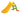 Garden slide for children, 3-step ladder, yellow, 130 cm, 424