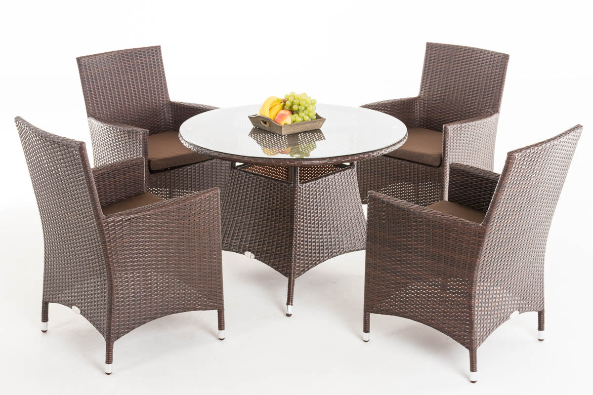 CLP Sitzgruppe Sanremo Terrabraun – Produktabbildung 2