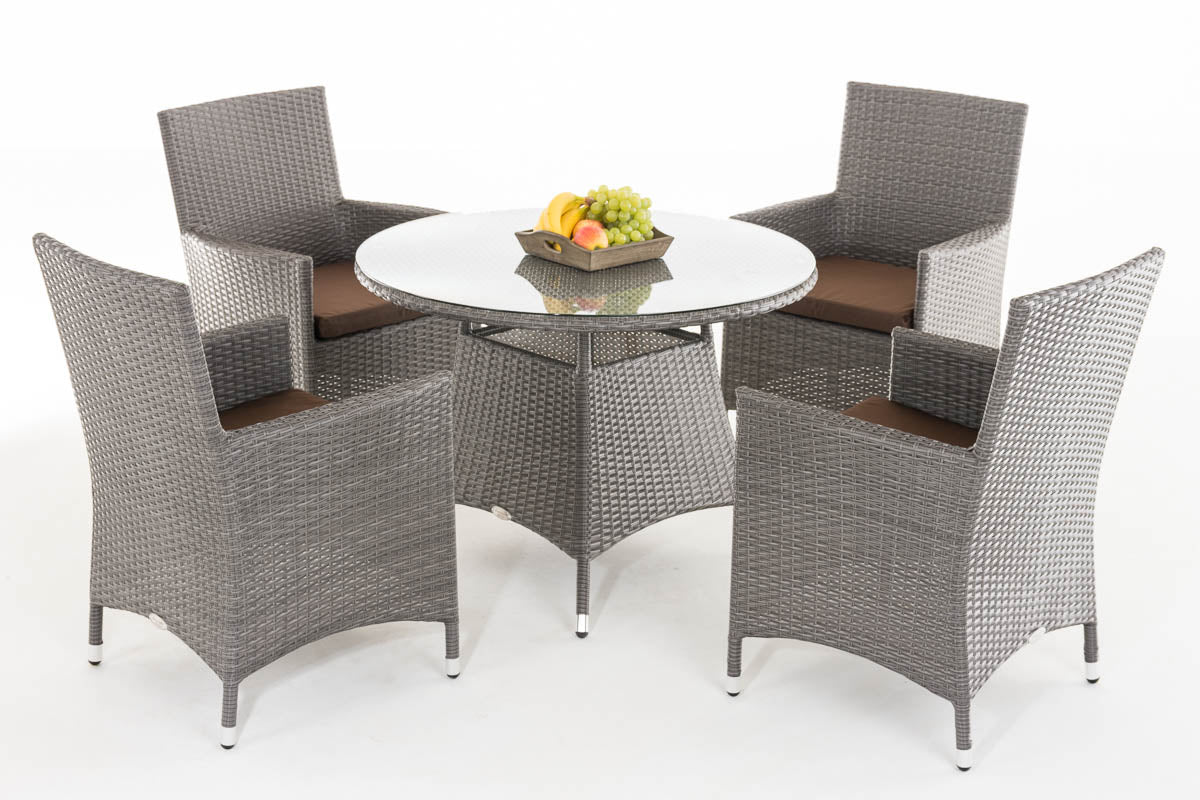 CLP Sitzgruppe Sanremo Terrabraun – Produktabbildung 8