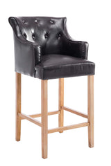 Barhocker Lykso Kunstleder antik-hell