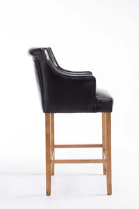 Barhocker Lykso Kunstleder antik-hell