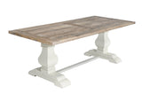 CLP Esstisch Severus 200x100x78 weiß – Produktabbildung 9