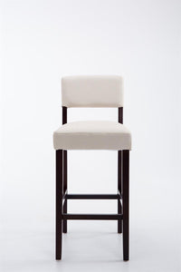 CLP Barhocker Moritz Stoff cappuccino – Produktabbildung 2