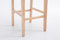 CLP Barhocker Moritz Kunstleder natura – Produktabbildung 8
